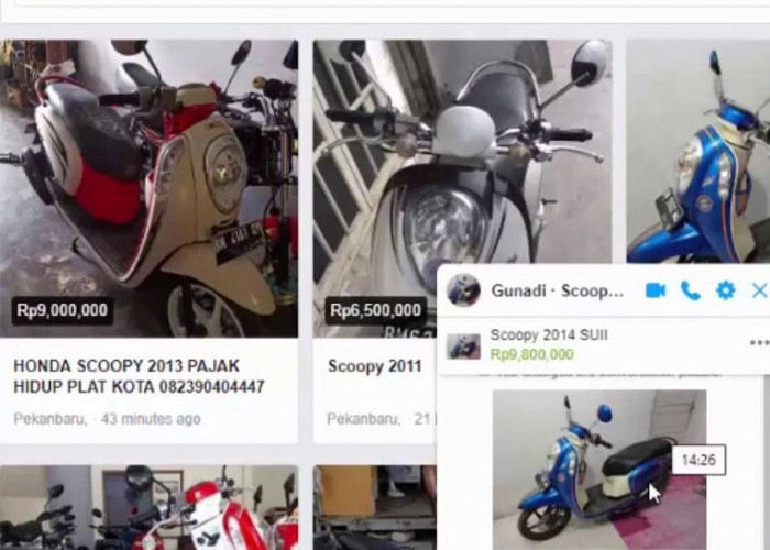  Panduan Membeli Motor Bekas Murah di Platform Facebook