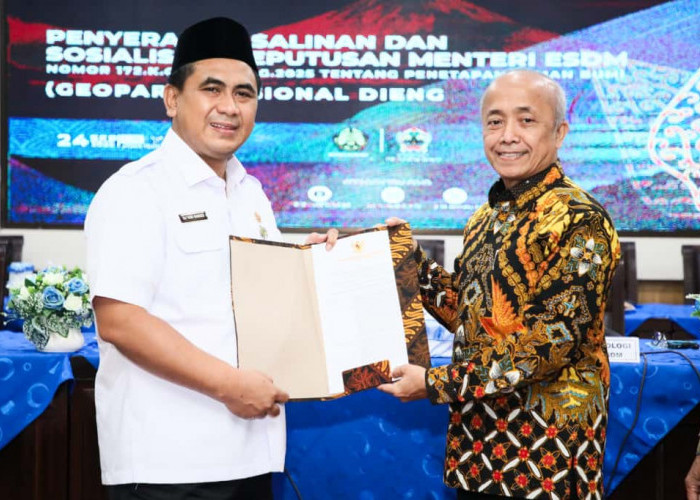 Kawasan Dieng Jadi Geopark Nasional, Taj Yasin Minta Terus Dikembangkan