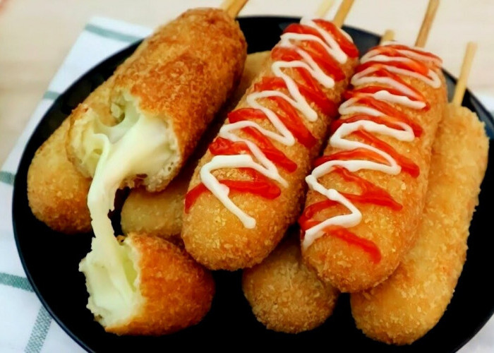 Resep Corndog Mozzarella yang Nikmat Untuk Teman Menonton Drakor