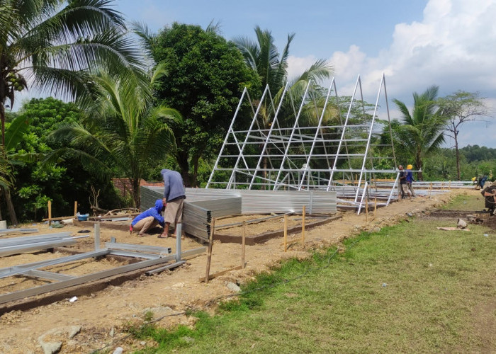 Pembangunan Huntara di Gandrungmangu Cilacap Bakal Rampung 