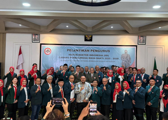 Dokter Fahmi Resmi Jabat Ketua IDI Cabang Purbalingga Periode 2025-2028