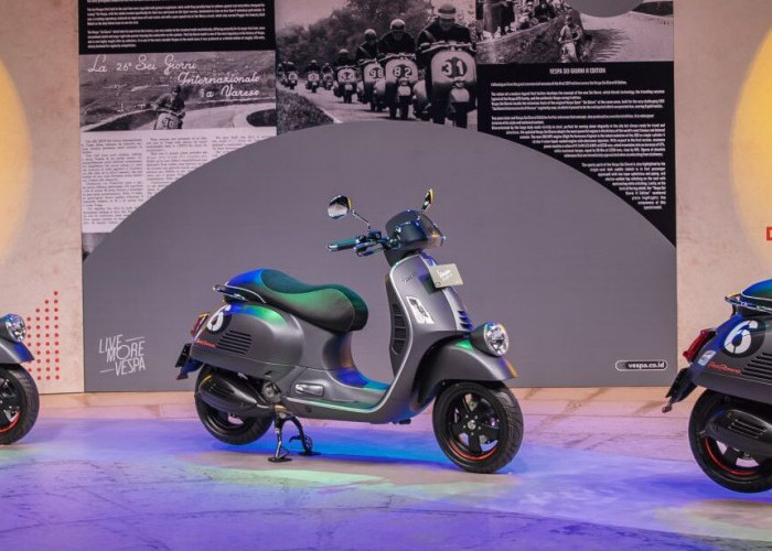 Simak Kabar Terbaru GIIAS 2025 Motor Vespa, Plus Kenalan Angsuran Vespa GTV Anti Riba
