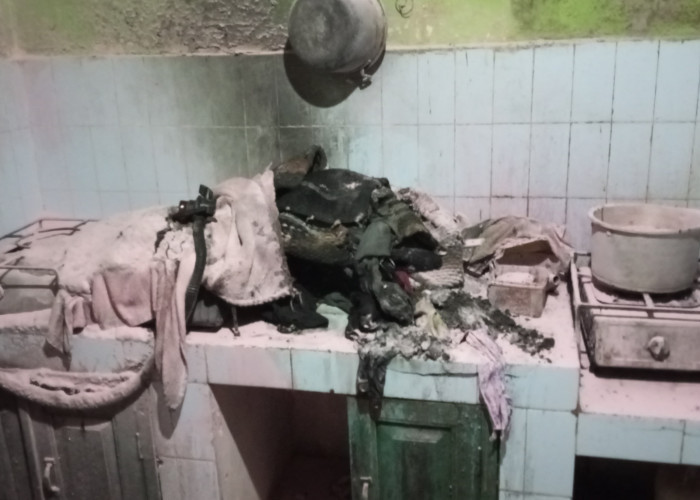 Diduga Regulator Gas Bocor, Rumah Warga di Cilacap Utara Alami Kebakaran