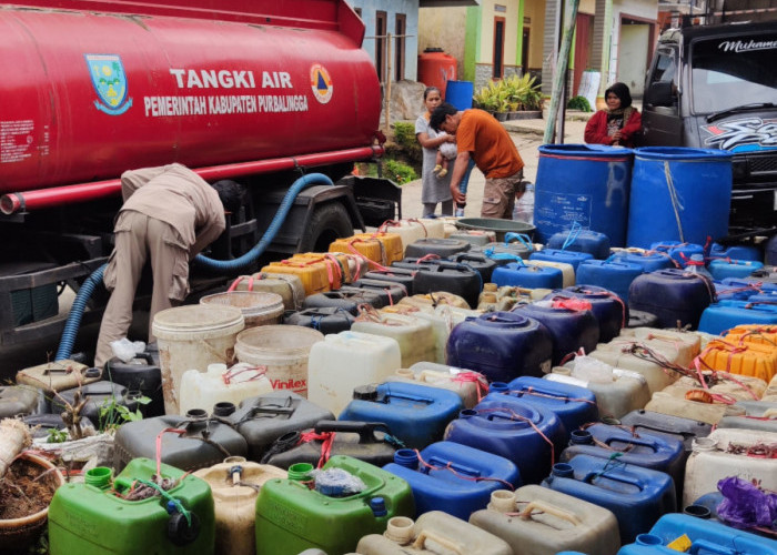 Desa Terdampak Kekeringan Bertambah, BPBD Purbalingga Salurkan 151 Ribu Liter Air Bersih