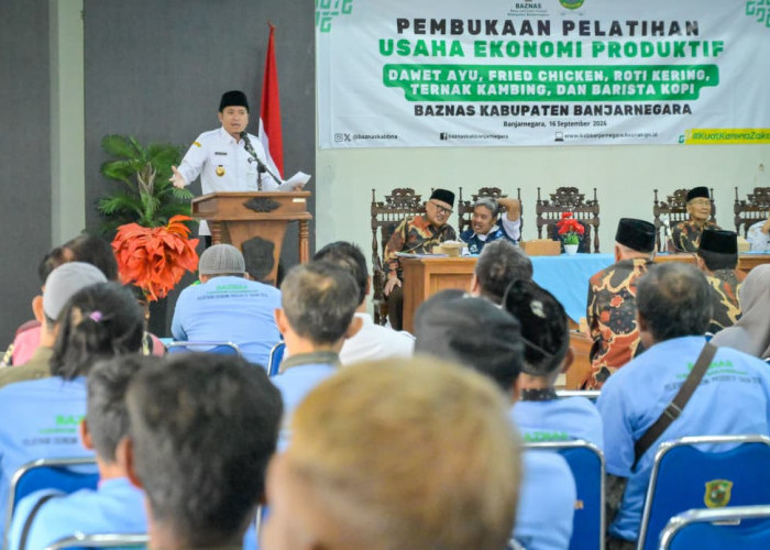 Dapat Pelatihan dan Modal Peralatan, Mustahik Banjarnegara Didorong Mandiri Secara Ekonomi