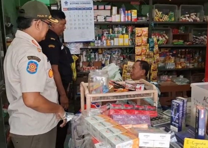 Tim Gabungan Sita Ribuan Batang Rokok Ilegal di Kebumen
