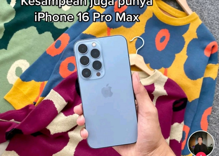 Iphone 16 Pro Max Sudah Rilis? Tiktoker Ini Pamerkan Hasil Fotonya