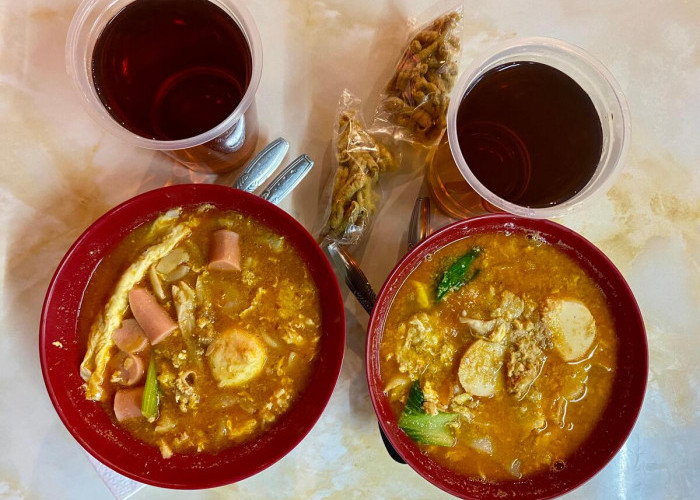 Seblak Sulthane Purwokerto Surga Seblak Prasmanan Pecinta Pedas, Bebas Pilih Topping dan Level Pedas