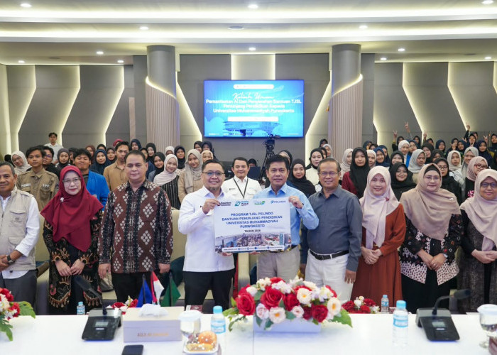 Pelindo Peduli Pendidikan: Serahkan Bantuan TJSL dan Isi Kuliah Umum di UMP