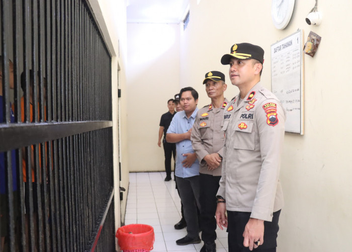 Polres Kebumen Pastikan Kondisi Tahanan Terjaga