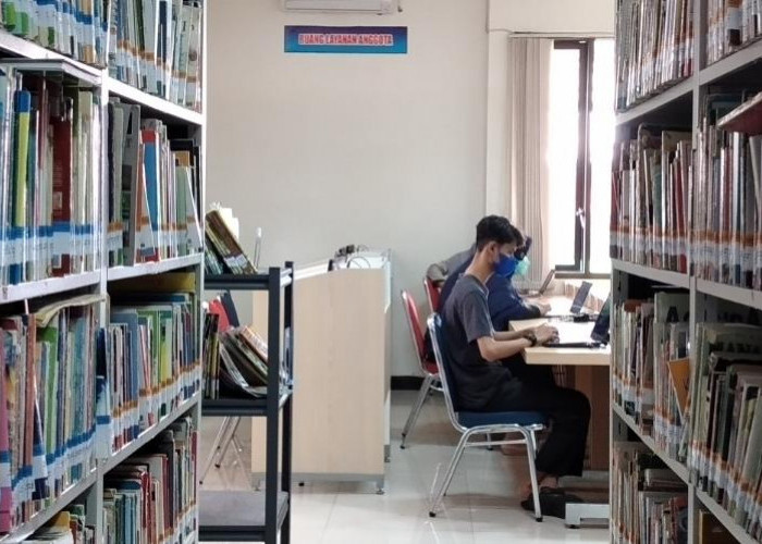 Pengunjung di Perpustakaan Dinarpusda Kembali Seratus Persen
