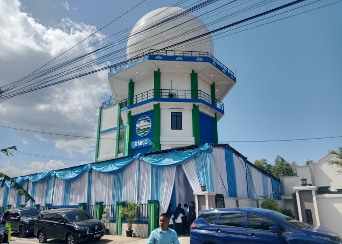 Radar Cuaca BMKG Resmi Beroperasi di Cilacap, Cuaca Ekstrem Bisa Dipantau Real Time