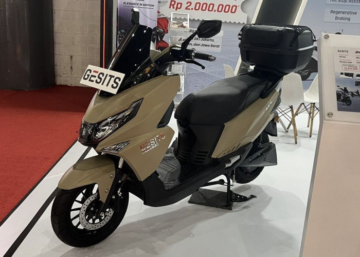Motor Listrik Kolaborasi Gesits dan Volta Seharga Rp20 Jutaan Punya Fitur Premium Bak Mobil Canggih