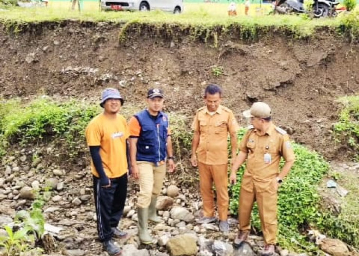 Talud TK di Cimanggu Cilacap Ambrol, BPBD Imbau Warga Waspada
