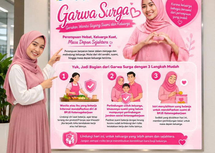 Edukasi Pentingnya Perlindungan Jamsostek, BPJS Ketenagakerjaan Purwokerto Kenalkan Garwa Surga