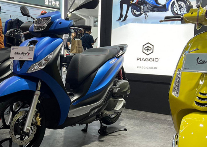 Piaggio Medley 150 Tampil Premium di GIIAS 2025 dengan Desain Khas Eropa