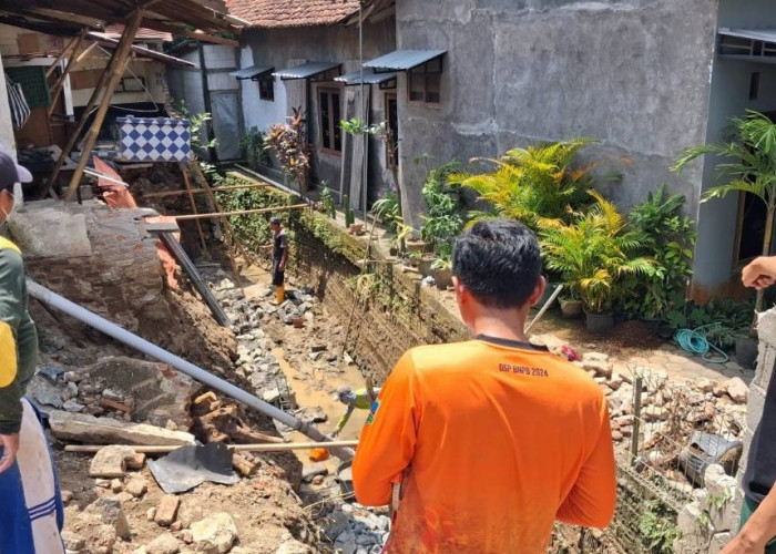 Usai Longsor, Kutosari Kebumen Rawan Banjir