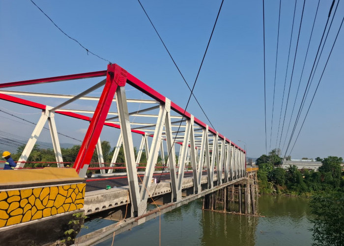 Jembatan Serayu Banyumas Dibuka Lagi Senin, Perbaikan Tuntas Lebih Cepat Berkat Pengerjaan 24 Jam