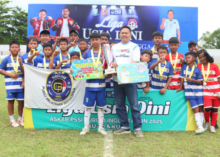 Turnamen Usia Dini Usai Digelar, Pusbit Purbalingga dan Persilaga Sparta Talagening Berhasil Menjadi Juara