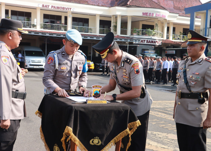 Mutasi Besar di Polresta Cilacap, Ini Daftar Pejabat yang Menempati Posisi Baru