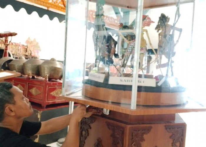 Display Wayang Banyumasan Diperbaiki, Instalasi Listrik Sempat Bermasalah