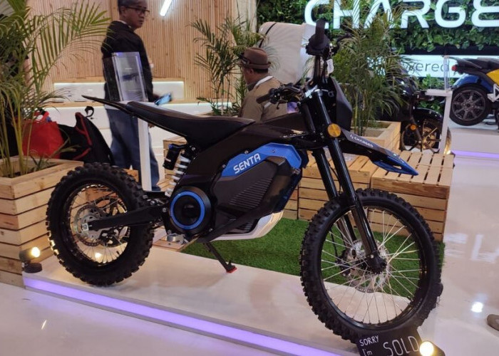 Motor Listrik Charged Senta Bergaya Trail, Cocok untuk Off-Road