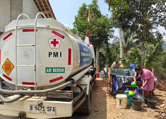 38 Desa dan Kelurahan Krisis Air, BPBD Banjarnegara Salurkan 4 Juta Liter Air