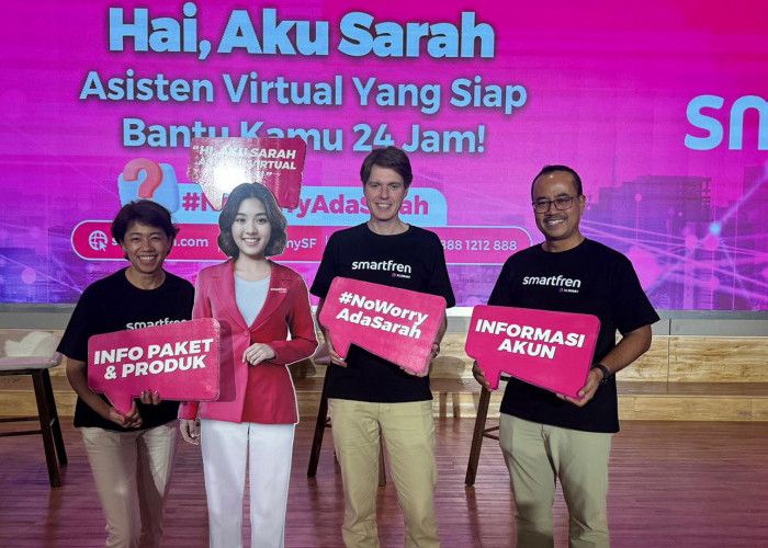 Tingkatkan Kenyamanan dan Pengalaman Pelanggan Smartfren Luncurkan “Sarah”