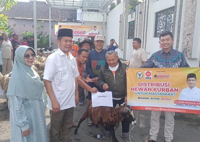 Syiar Idul Adha, Rofik Hananto Distribusikan 105 Hewan Kurban untuk Purbalingga, Banjarnegara dan Kebumen