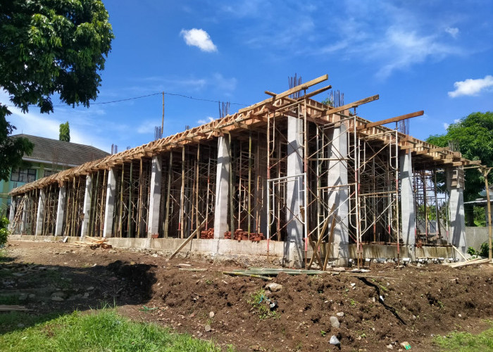 Pengecoran RKB MAN 2 Banyumas Dikebut