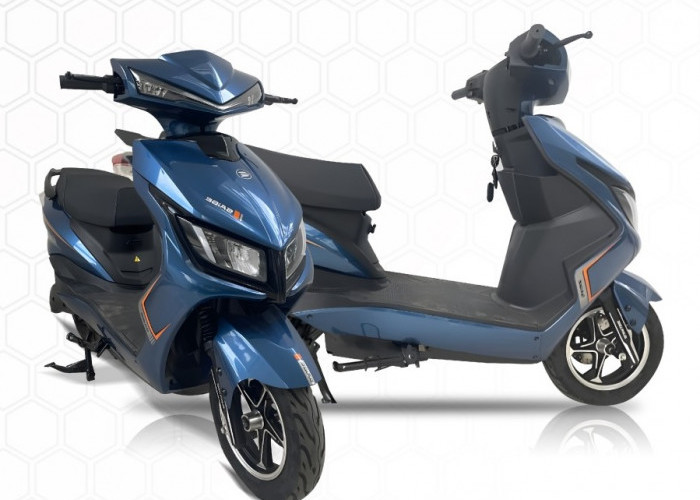 Mantap! Body Stylish Motor Listrik Saige City Rider Bisa Angkut Beban hingga 150 KG