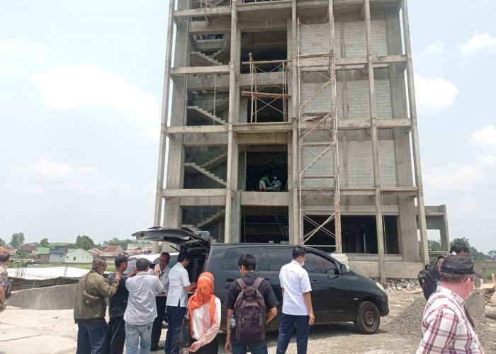 Masih Dalam Pembangunan, Hotel Baru di Jalan Bung Karno Purwokerto Disita