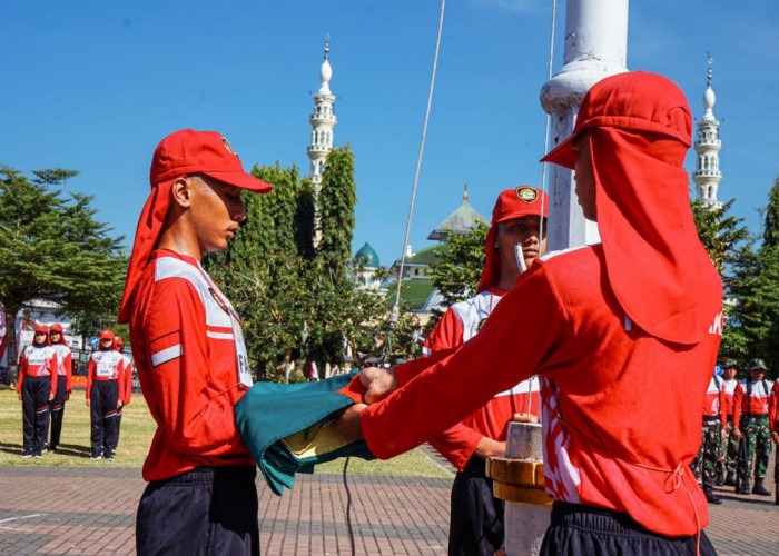 31 Personel Paskibraka Digembleng 14 Hari di Alun-Alun