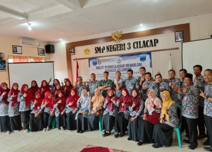 MGMP Matematika SMP Cilacap Dorong Guru Terapkan Pembelajaran Mendalam