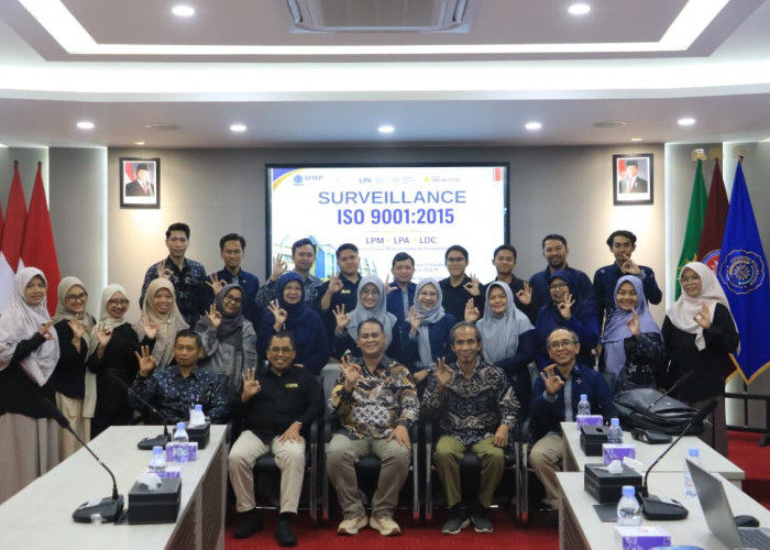 UMP Gelar Surveillance ISO 9001:2015, Perkuat Komitmen Peningkatan Mutu Layanan