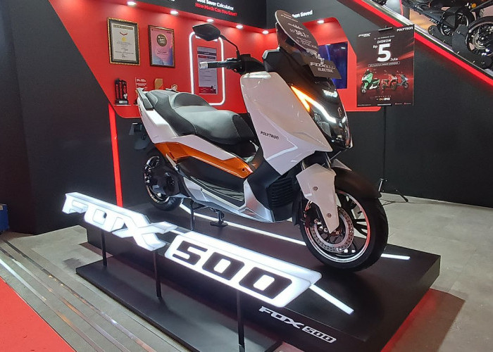 Polytron Fox-500: Motor Listrik Gede yang Bisa Ngebut 130 Km/Jam