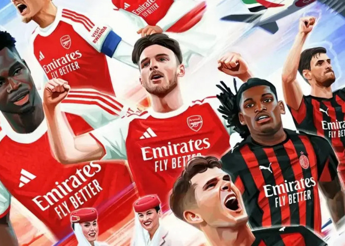 Inilah Susunan Pemain Arsenal Vs AC Milan Saat Ini