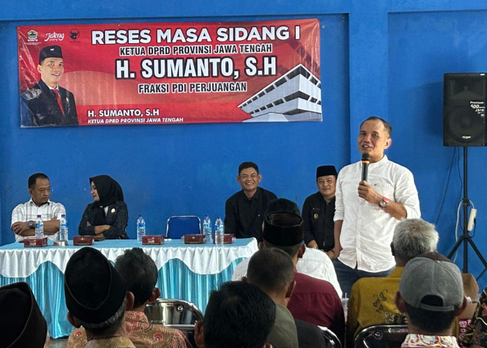 Reses di Karanganyar, Sumanto Dorong Anggota DPRD Kabupaten Ikut Bersinergi dalam Pembangunan