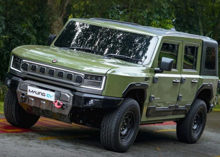 Pindad MV3 Pandu, Rantis Listrik Pertama RI! Senyap, Bertenaga, Jarak Tempuh 400 KM