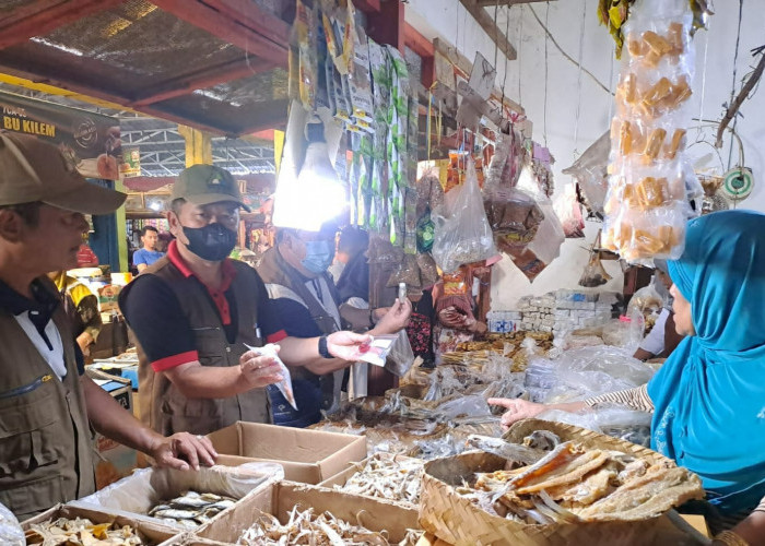 TJKPD Kembali Temukan Makanan Mengandung Zat berbahaya di Pasar Sampang