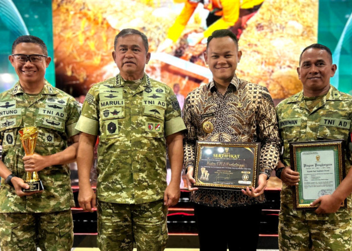 Kelurahan Purbalingga Kulon Raih Penghargaan dalam KASAD Award Kampung Pancasila 2025