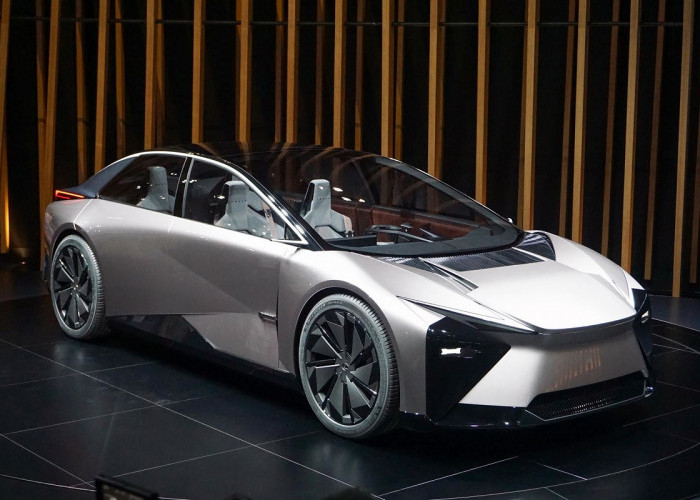 Lexus LF-ZC Concept, Calon Mobil Sedan Listrik Mewah yang Mirip Pesawat Luar Angkasa!