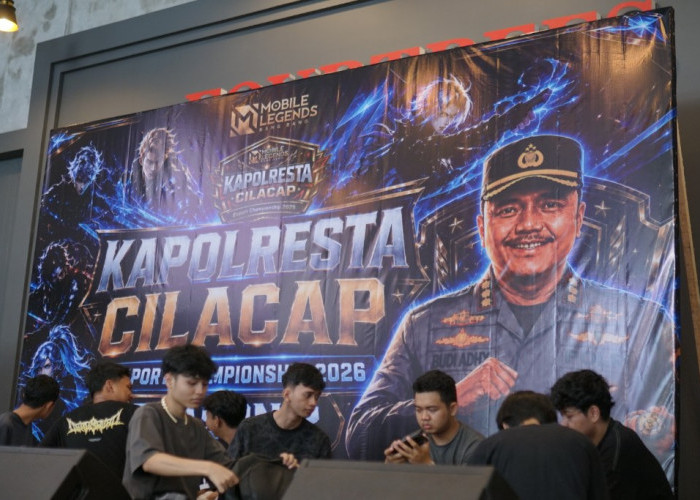 300 Lebih Gamer Ramaikan Turnamen Kapolresta Cilacap E-Sport, Jadi Ajang Cari Atlet Berbakat