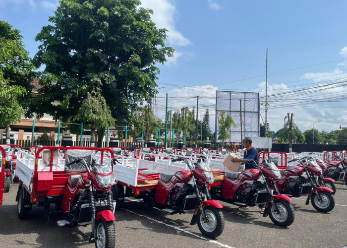 38 Motor Operasional untuk KDKMP Banjarnegara Mulai Disalurkan, Koperasi Desa Didorong Lebih Produktif