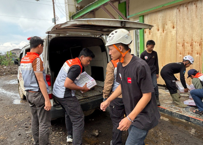 Dari Kilang ke Lereng Gunung : Relawan Pertamina Peduli Cilacap Salurkan Bantuan Banjir dan Longsor Kaliurip