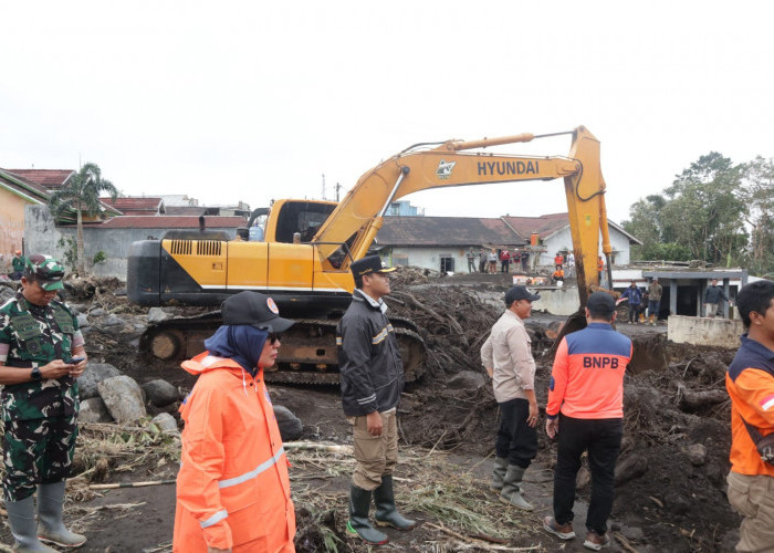 BNPB Dorong Percepatan Pemulihan Infrastruktur Pascabanjir Bandang di Karangreja dan Mrebet Purbalingga