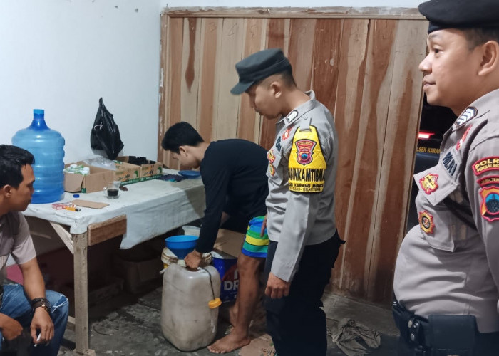 Razia Miras di Bulan Ramadan, Polsek Karangmoncol Sita 30 Liter Tuak