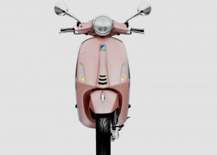 Wujud Vespa Matic Pink Rosa yang Elegan Banget: Spesifikasi, Harga, dan Fitur