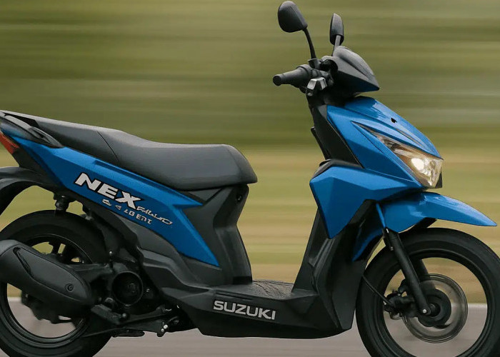 Suzuki NEX Crossover Hadir dengan Ban Dual Purpose dan USB Charger, Cocok Buat Jalanan Kota dan Off-Road