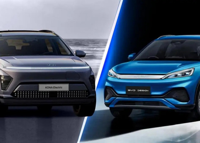 Duel Mobil Listrik Hyundai KONA Electric vs BYD Atto 3, Harga dan Fitur Bersaing, Mana yang Lebih Worth It?